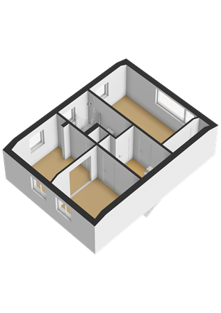 Floorplan - Prinses Margrietstraat 8, 3751 CP Bunschoten-Spakenburg